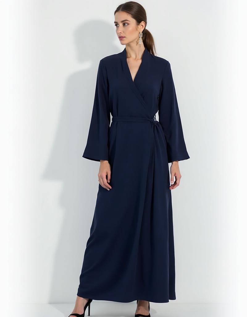 Midnight Wrap Dress